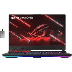 ASUS 2022 ROG Strix G15 Advantage Edition 15.6" QHD 165Hz Gaming Laptop, AMD Ryzen 9 5980HX, 16GB RAM, 1TB PCIe SSD, RGB Backlit Keyboard, Radeon RX 6800M, Windows 11 Pro , Black, 32GB USB Card