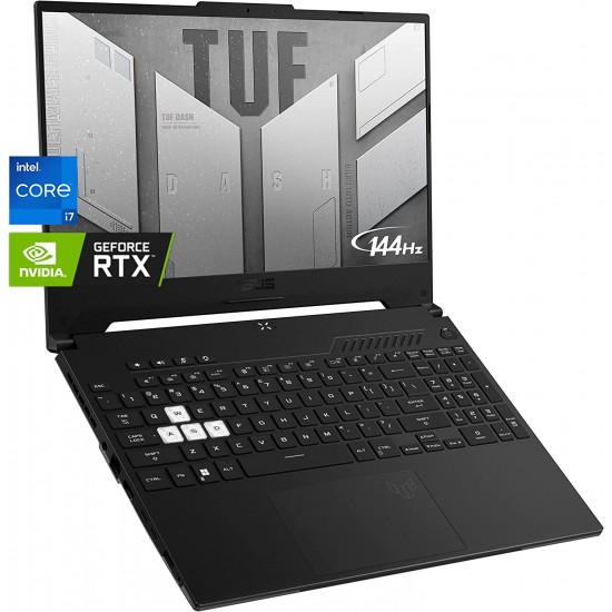 ASUS 2022 Newest TUF Dash 15.6" 144Hz Flagship Gaming Laptop, Intel 10 Cores i7-12650H Alder Lake, GeForce RTX 3070 105W MUX, 16GB DDR5, 1TB SSD, Backlit KB, Wi-Fi 6, Thunderbolt 4 ASUS 2022 Newest TUF Dash 15.6" 144Hz Flagship Gaming Laptop, Intel 10 Cores i7-12650H Alder Lake, GeForce RTX 3070 105W MUX, 16GB DDR5, 1TB SSD, Backlit KB, Wi-Fi 6, Thunderbolt 4