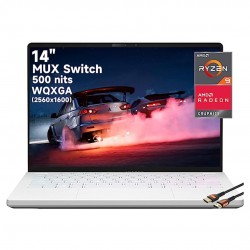ASUS - ROG Zephyrus 14 WQXGA 120Hz Gaming Laptop - AMD Ryzen 9 6900HS - AMD Radeon RX 6700S - Window 11 Home, With HDMI Cable - 16GB RAM - 1TB SSD
