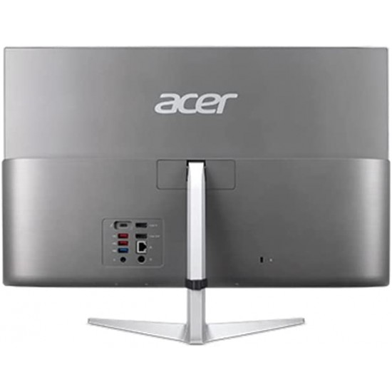 Acer Aspire C24 1650 i5 1135G7, 8GB RAM, 1TB HDD+ 256GB SSD, 23.8inches FHD, Quad Core, Windows 10 Home, Wireless Eng AR Keyboard and Mouse, All In One Computer, Multicolour Acer Aspire C24 1650 i5 1135G7, 8GB RAM, 1TB HDD+ 256GB SSD, 23.8inches FHD, Quad Core, Windows 10 Home, Wireless Eng AR Keyboard and Mouse, All In One Computer, Multicolour