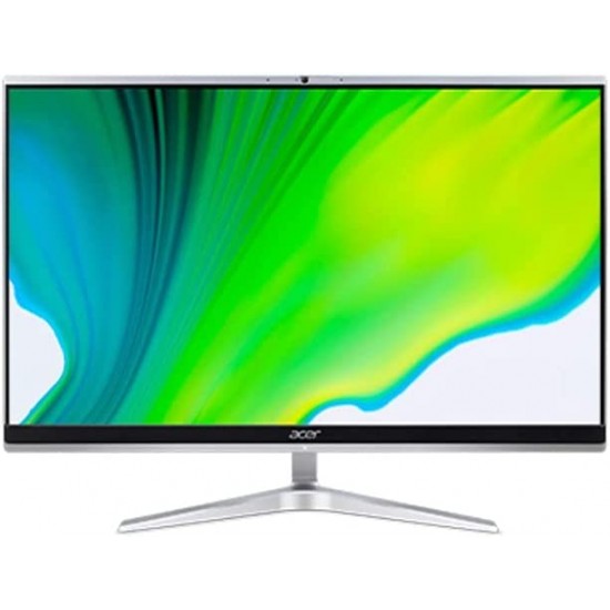 Acer Aspire C24 1650 i5 1135G7, 8GB RAM, 1TB HDD+ 256GB SSD, 23.8inches FHD, Quad Core, Windows 10 Home, Wireless Eng AR Keyboard and Mouse, All In One Computer, Multicolour Acer Aspire C24 1650 i5 1135G7, 8GB RAM, 1TB HDD+ 256GB SSD, 23.8inches FHD, Quad Core, Windows 10 Home, Wireless Eng AR Keyboard and Mouse, All In One Computer, Multicolour
