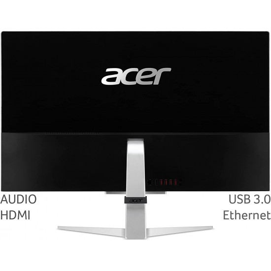 Acer Aspire C27-1655 All-in-One PC - (Intel Core i7-1165G7, 8GB, 512GB SSD, 27 inch Full HD Display, Wireless Keyboard and Mouse, Windows 11, Silver) Acer Aspire C27-1655 All-in-One PC - (Intel Core i7-1165G7, 8GB, 512GB SSD, 27 inch Full HD Display, Wireless Keyboard and Mouse, Windows 11, Silver)