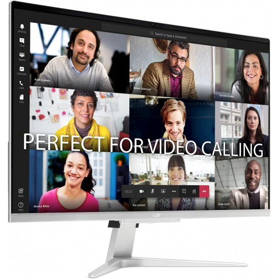 Acer Aspire C27-1655 All-in-One PC - (Intel Core i7-1165G7, 8GB, 512GB SSD, 27 inch Full HD Display, Wireless Keyboard and Mouse, Windows 11, Silver) Acer Aspire C27-1655 All-in-One PC - (Intel Core i7-1165G7, 8GB, 512GB SSD, 27 inch Full HD Display, Wireless Keyboard and Mouse, Windows 11, Silver)