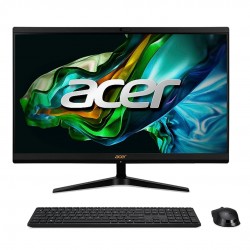 Acer C24 - 1800 All In One PC 13th Gen Intel Core i5-1335U 10 Cores Upto 4.60GHz/8GB DDR4-512GB SSD-Intel UHD Graphics/23.8" FHD Wide View Angle Monitor/WiFi-6E/Win 11 + Wireless Keyboard,Mouse