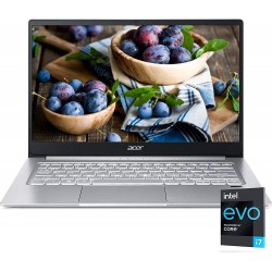Acer Swift 3 Evo Thin & Light Laptop 2022, 14" FHD Display, Intel Core i7-1165G7, Intel Iris Xe Graphics, 8GB LPDDR4X, 512GB NVMe SSD, WiFi 6, Fingerprint Reader, Backlit KB Webcam
