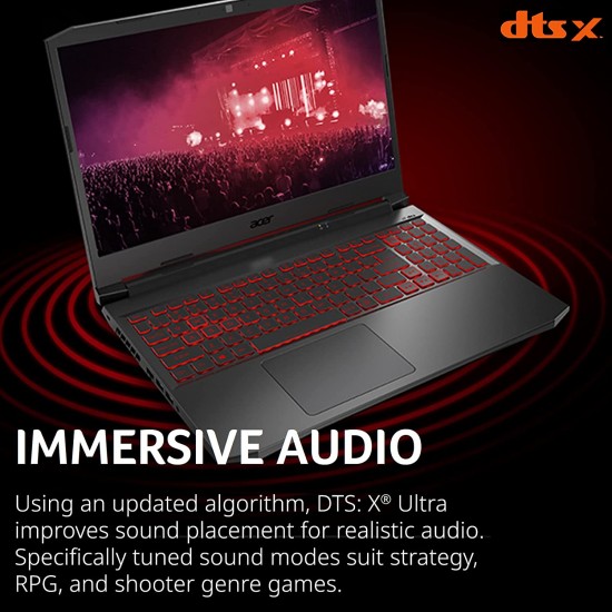 Acer Nitro 5 AN515-57-79TD Gaming Laptop | Intel Core i7-11800H | NVIDIA GeForce RTX 3050 Ti Laptop GPU | 15.6" FHD 144Hz IPS Display | 8GB DDR4 | 512GB NVMe SSD | Killer Wi-Fi 6 | Backlit Keyboard Acer Nitro 5 AN515-57-79TD Gaming Laptop | Intel Core i7-11800H | NVIDIA GeForce RTX 3050 Ti Laptop GPU | 15.6" FHD 144Hz IPS Display | 8GB DDR4 | 512GB NVMe SSD | Killer Wi-Fi 6 | Backlit Keyboard