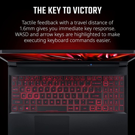 Acer Nitro 5 AN515-57-79TD Gaming Laptop | Intel Core i7-11800H | NVIDIA GeForce RTX 3050 Ti Laptop GPU | 15.6" FHD 144Hz IPS Display | 8GB DDR4 | 512GB NVMe SSD | Killer Wi-Fi 6 | Backlit Keyboard Acer Nitro 5 AN515-57-79TD Gaming Laptop | Intel Core i7-11800H | NVIDIA GeForce RTX 3050 Ti Laptop GPU | 15.6" FHD 144Hz IPS Display | 8GB DDR4 | 512GB NVMe SSD | Killer Wi-Fi 6 | Backlit Keyboard
