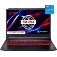 Acer Nitro 5 Gaming NB 11th Gen Intel Core i5 - 11400H Hexa Core UPTO 4.50GHz - 8GB DDR4 RAM - 512GB SSD - 4GB NVIDIA ®GeForce ®RTX 3050 Graphics - 15.6"FHD IPS 144Hz Display - Win 11 Home-WiFi-6 - Black