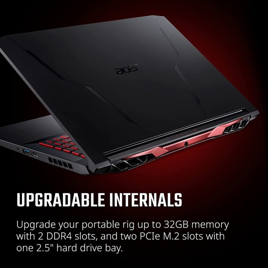Acer Nitro 5 AN517-54-79L1 Gaming Laptop | Intel Core i7-11800H | NVIDIA GeForce RTX 3050Ti GPU | 17.3" FHD 144Hz IPS Display | 16GB DDR4 | 1TB NVMe SSD | Killer Wi-Fi 6 | Backlit KB | Win 11 Acer Nitro 5 AN517-54-79L1 Gaming Laptop | Intel Core i7-11800H | NVIDIA GeForce RTX 3050Ti GPU | 17.3" FHD 144Hz IPS Display | 16GB DDR4 | 1TB NVMe SSD | Killer Wi-Fi 6 | Backlit KB | Win 11