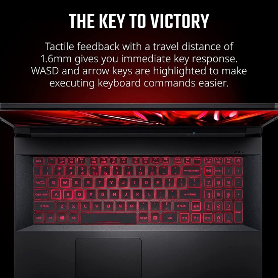 Acer Nitro 5 AN517-54-79L1 Gaming Laptop | Intel Core i7-11800H | NVIDIA GeForce RTX 3050Ti GPU | 17.3" FHD 144Hz IPS Display | 16GB DDR4 | 1TB NVMe SSD | Killer Wi-Fi 6 | Backlit KB | Win 11 Acer Nitro 5 AN517-54-79L1 Gaming Laptop | Intel Core i7-11800H | NVIDIA GeForce RTX 3050Ti GPU | 17.3" FHD 144Hz IPS Display | 16GB DDR4 | 1TB NVMe SSD | Killer Wi-Fi 6 | Backlit KB | Win 11
