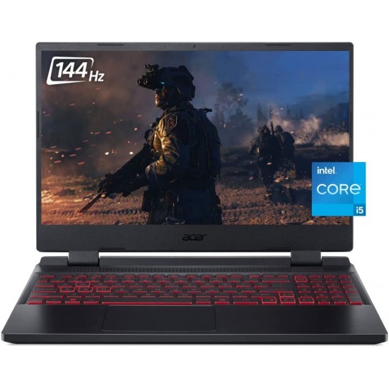 2022 Acer Nitro 5 Gaming Laptop, 17.3" FHD IPS 144Hz, 12th Gen 12-Core i5-12500H, GeForce RTX 3050, 16GB RAM, 512GB PCIe SSD, Thunderbolt 4, HDMI, RJ45, WiFi 6, Backlit, US Version KB, Win 11 2022 Acer Nitro 5 Gaming Laptop, 17.3" FHD IPS 144Hz, 12th Gen 12-Core i5-12500H, GeForce RTX 3050, 16GB RAM, 512GB PCIe SSD, Thunderbolt 4, HDMI, RJ45, WiFi 6, Backlit, US Version KB, Win 11