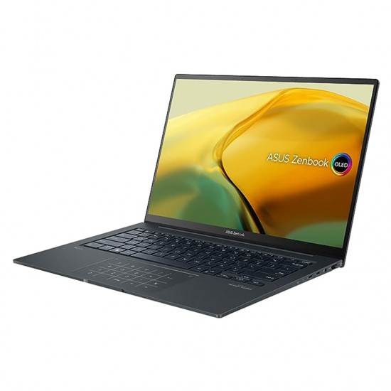 Zenbook Q420 Laptop With 14.5-Inch Display, Core i7-13700H Processor/16GB RAM/512GB SSD/Intel Iris Xe Graphics/Windows 11 Home English Inkwell Gray