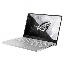 Asus ROG ZEPHYRUS G14 GAMING AMD Ryzen™ 7 5800HS 512GB SSD 16GB 14" (1920x1080) 144Hz WIN11 NVIDIA® RTX 3060 6144MB MOOONLIGHT WHITE Backlit Keyboard .7" thin., 3.53 lbs.. 1 Year Warranty, Retail Box, New Factory Sealed