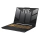 TUF F15 FX507ZV Gaming Laptop With 15.6-Inch FHD Display, Core i7-12700H Processor/16GB RAM/512GB SSD/8GB Nvidia GeForce RTX 4060 Graphics Card/Windows 11 English Black