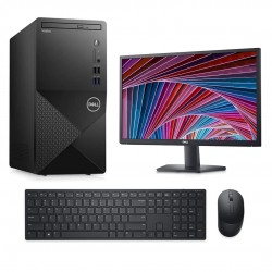 Combo - Dell Vostro 3910 12th Generation Business Desktop, Intel Core i5 - 12400 Processor - 8GB DDR4 Ram - 512 GB SSD - WiFi 802.11ac - Bluetooth 5.0 - DVDRW - Win-11