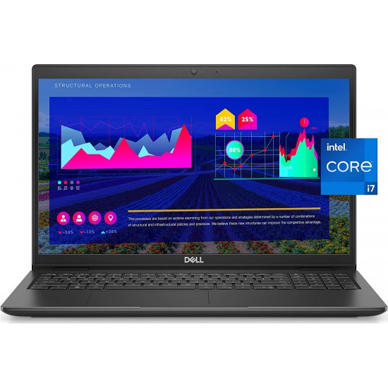 2022 Newest Dell Business Laptop Latitude 3540, 15.6" FHD IPS Backlit Display, Core i7-1355U, 16GB RAM, 512GB SSD, Webcam, WiFi 6, USB-C, HDMI, Win 10 Pro