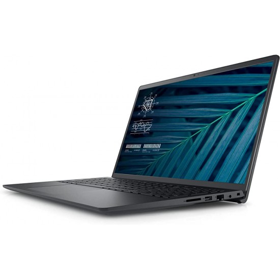 2022 Latest Dell Vostro 3510 Laptop 15.6” FHD Display Core i7-1165G7 16GB 1TB HDD+512GB SSD NVIDIA 2GB Graphics Webcam Eng-Arb Keyboard WIN10 Black With Free Pro HT Action Camera