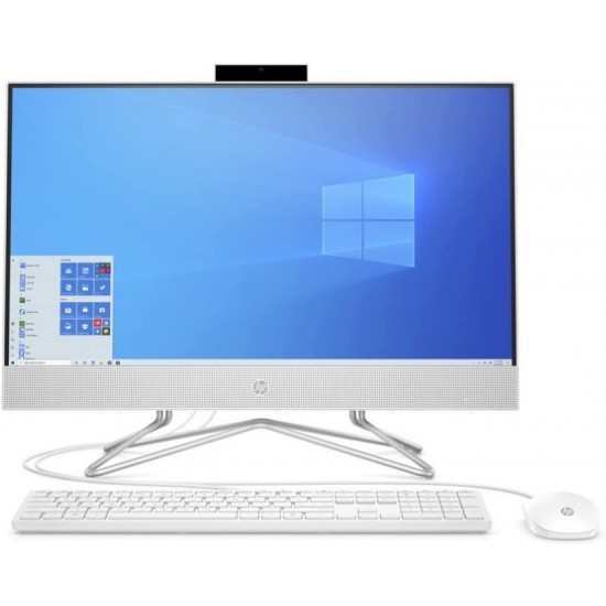 HP All-in-One 24in Desktop, 12th Generation Intel Core i5 - 1235U Processor, 8GB RAM - 512GB SSD Intel Iris Xe Graphics (Snow White)