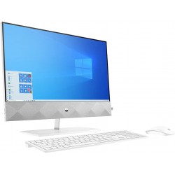 Hp Pavilion 24-K1001Ne All In One Pc, 23.8"Fhd Touch Screen,11Th Gen. Intel® Core™ I7 Processsor, 8GB RAM, 256GB SSD, 4GB Nvidia® Geforce® Mx350 Graphics, Windows 11, Snowflake White - 3Y0E4Ea