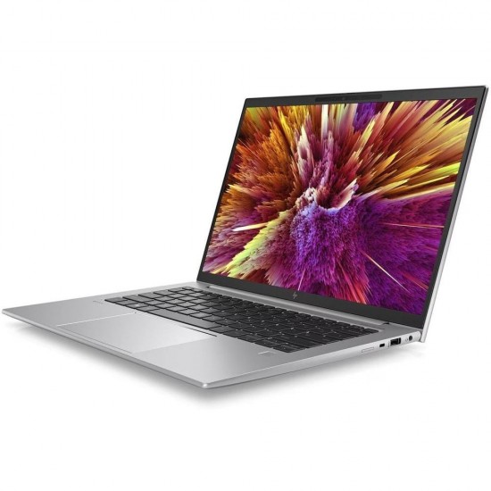HP Zbook 14 Firefly G10 (2023) Laptop – 13th Gen / Intel Core i7-1355U / 14inch WUXGA / 512GB SSD / 16GB RAM / Shared Intel Iris Xe Graphics / Windows 11 Pro / English Keyboard / Silver / International Version – [Firefly G10]