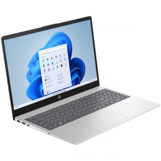 HP (2023) Laptop – 13th Gen / Intel Core i5-1335U / 15.6inch FHD / 512GB SSD / 8GB RAM / Shared Intel Iris Xe Graphics / Windows 11 Home / English Keyboard / Silver / International Version – 15-FD0075TG