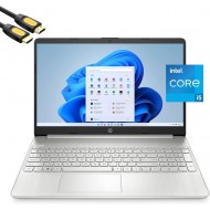 HP 15.6'' FHD IPS Micro-Edge Laptop, Quad-Core i5-1135G7 up to 4.2GHz, 32GB RAM, 512GB PCIe SSD, USB-C, HDMI, WiFi, SD Reader, Full Size KB, M-ytrix HDMI Cable, Win 11 QWERTY US Keyboard
