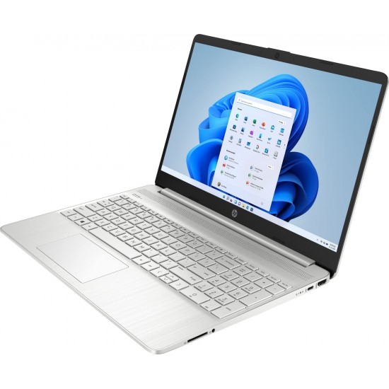 HP 15.6'' FHD IPS Micro-Edge Laptop, Quad-Core i5-1135G7 up to 4.2GHz, 8GB RAM, 256GB PCIe SSD, USB-C, HDMI, WiFi, SD Reader, Full Size KB, M-ytrix HDMI Cable, Win 11 QWERTY US Keyboard
