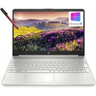 HP 2022 15 15.6" Laptop Computer, Octa-Core AMD Ryzen 7 5700U up to 4.3GHz (Beat i7-1165G7), 16GB DDR4 RAM, 1TB PCIe SSD, WiFi 6, BT 5.2, Webcam, Type-C, Silver, Windows 11, broag 64GB Flash Drive