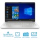 HP Laptop 15S - FQ2020NE, 15.6" FHD, Intel® Core™ i5, 12th Gen processor, 4GB RAM, 256GB SSD, Intel® UHD Graphics, Windows 10, Natural silver - 3B3W7EA