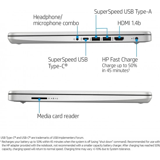 2021 Newest HP 14” FHD IPS Laptop Computer,11th Gen Intel i3-1115G4 (Up to 4.1GHz, Beat i5-1035G4), 4GB RAM, 256GB PCIe SSD, Fingerprint, HD Webcam,WiFi, Bluetooth 4.2, HDMI, Win10 S +Marxsol Cables 2021 Newest HP 14” FHD IPS Laptop Computer,11th Gen Intel i3-1115G4 (Up to 4.1GHz, Beat i5-1035G4), 4GB RAM, 256GB PCIe SSD, Fingerprint, HD Webcam,WiFi, Bluetooth 4.2, HDMI, Win10 S +Marxsol Cables