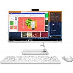 Lenovo IdeaCentre AIO 3 24ITL6, 24" FHD Touch display, Intel i5-1135G7, 8GB RAM, 512GB SSD, NVIDIA GeForce MX450 2GB GDDR6, Windows 11, White - [F0G000VLAX]