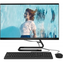 Lenovo IdeaCentre AIO 3 27 Inch FHD Desktop PC - (Intel Core i5, 2x 4 GB RAM, 256 GB SSD + 1TB HDD, Windows 10 Home) - All-in-One Computer, Wired Mouse and Keyboard (Black)