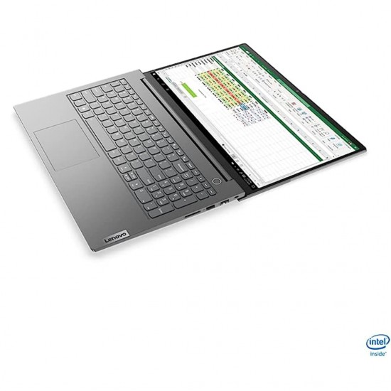 Lenovo ThinkBook 15 G2 intel Core i3 1115G4 3 GHz, 4GB RAM DDR4, 256GB SSD, Intel Integrated Graphics, 15.6" FHD Display, Fingerprint Reader - WIN 10 PRO - Mineral Grey