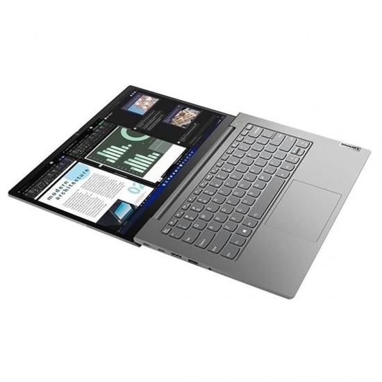 Lenovo ThinkBook 14 G4, 14" Notebook - Full HD - 1920 x 1080 - Intel Core i7 12th Gen i7-1255U Deca-core (10 Core) 1.70 GHz - 8GB Total RAM - 8 GB On-Board Memory - 512GB SSD - Win 11