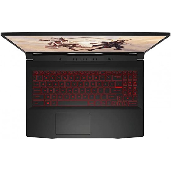 MSI Katana GF66 Gaming laptop (11UK-081UK/082UK) - 15.6 Inch FHD 144 Hz, i7-11800H, 16 GB, 512 GB SSD, NVIDIA GeForce RTX 3060, Free upgrade to Windows 11 - Black