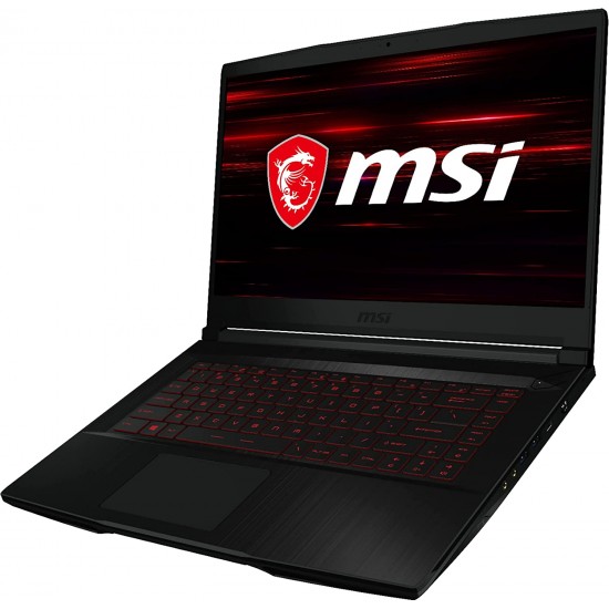 2021 MSI GF63 Thin Gaming 15.6" FHD Laptop Computer, Intel Core i5-10300H (Beats i7-9750H), 32GB RAM, 1TB PCIe SSD, Backlit Keyboard, GeForce GTX 1650 MaxQ, HD Webcam, Win 10, Black, 32GB USB Card