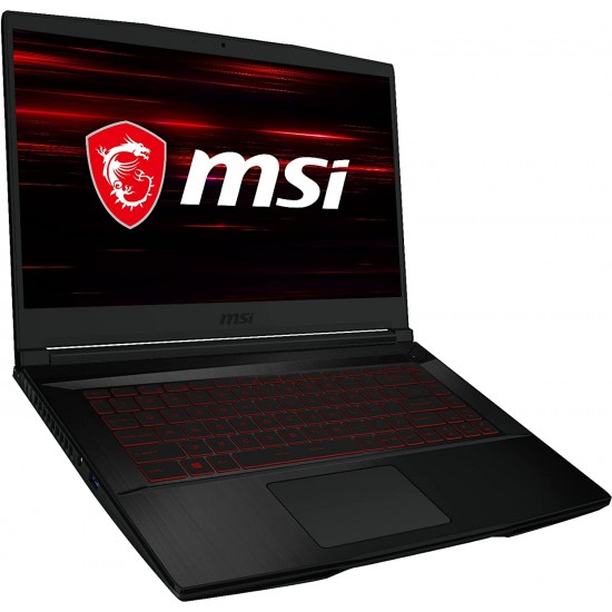 2021 MSI GF63 Thin Gaming 15.6" FHD Laptop Computer, Intel Core i5-10300H (Beats i7-9750H), 32GB RAM, 1TB PCIe SSD, Backlit Keyboard, GeForce GTX 1650 MaxQ, HD Webcam, Win 10, Black, 32GB USB Card