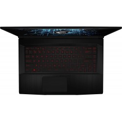 MSI GF63 Thin Gaming Laptop (11UC-241UK), Intel i5-11400H, 15.6" Full HD 144Hz Panel, Nvidia GeForce RTX3050, 8GB, 512GB PCIe SSD, Free upgrade for Windows 11 - Black, (9S7-16R612-241)